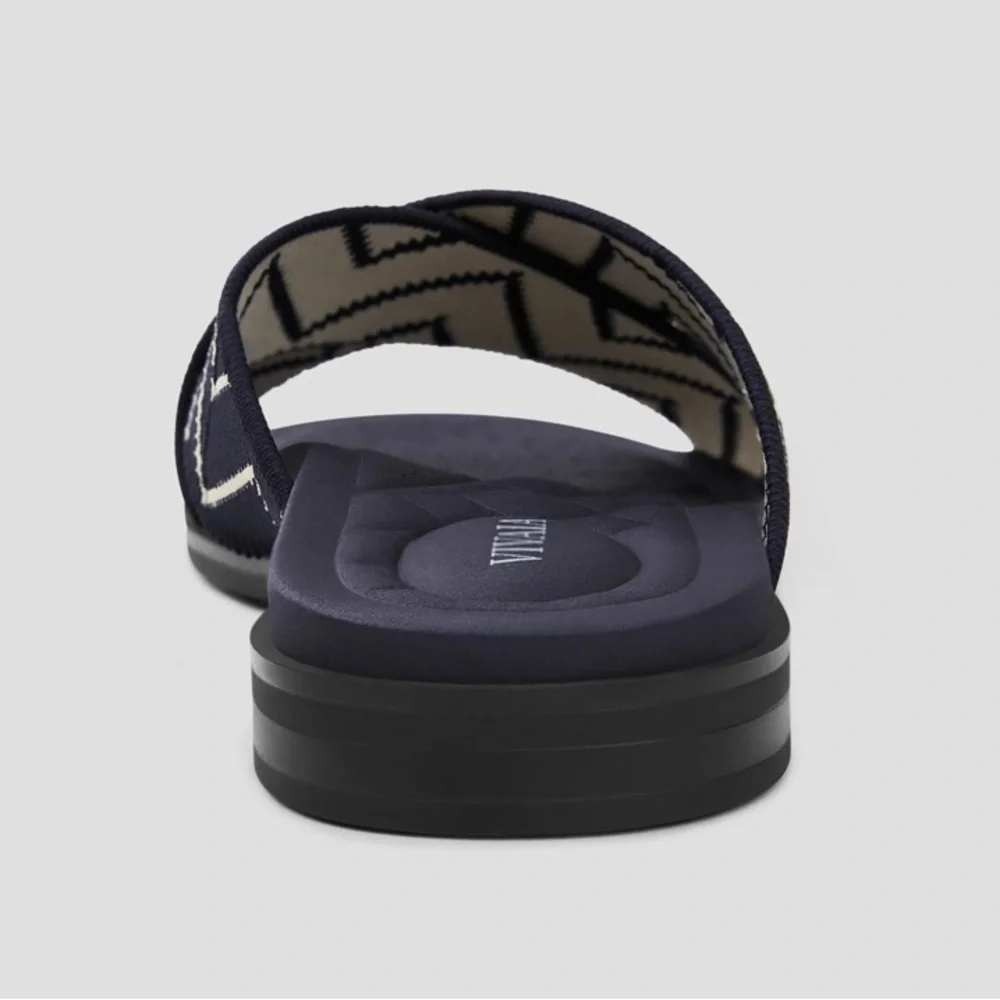 VIVAIA Arch Pro Slide Paige Sandals Navy Size EU 42/US 11 - Picture 3 of 11